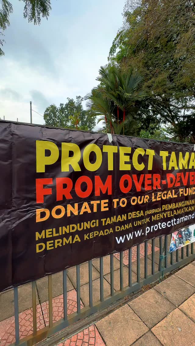 Recap of our last townhall. From the bottom of our hearts, thank you for making it another successful event! We are making little ripples, and together, we will create a giant tsunami. We are only RM2k away from the amount we need to file a judicial review, letโs make this happen! Donโt worry about donating too much, any excess funds will be channeled into Phase 2. We are so close, letโs not waste our last chance to make a difference!!
.
Please find donation details below if you would like to contribute to our legal fund.
๐๐ฐ๐ฐ๐ผ๐๐ป๐ ๐ก๐ฎ๐บ๐ฒ: Thomas Philip (Client Account)
๐๐ฐ๐ฐ๐ผ๐๐ป๐ ๐ก๐ผ: 5147 2130 0757 (Maybank)
๐ฃ๐ฎ๐๐บ๐ฒ๐ป๐ ๐ฅ๐ฒ๐ณ: Protect Taman Desa
๐ฃ๐ฎ๐๐บ๐ฒ๐ป๐ ๐๐ฒ๐๐ฎ๐ถ๐น: Your name (optional)
.
#ProtectTamanDesa #TamanDesa #KualaLumpur #GreenSpaceMatters #ProtectPublicLand #tamandesaplayground #townhall