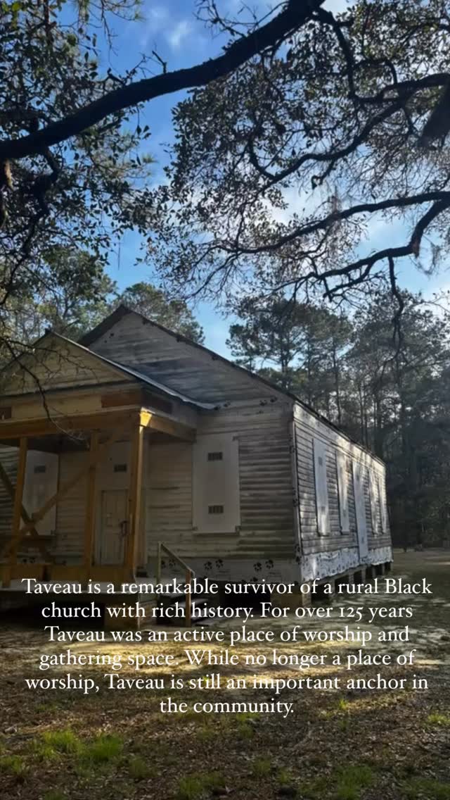 Taveau is a remarkable survivor of a rural Black church with rich history. For over 125 years Taveau was an active place of worship and gathering for Blacks. New local awareness and wider partnerships have amplified our efforts, and a lost story has been reinvigorated.
We recently caught up with Richard Dixon of Cordesville, who attended church services at Taveau with his family in the 1950s and 60s.
While no longer a place of worship, the congregation still holds Taveau as an important anchor in the community.