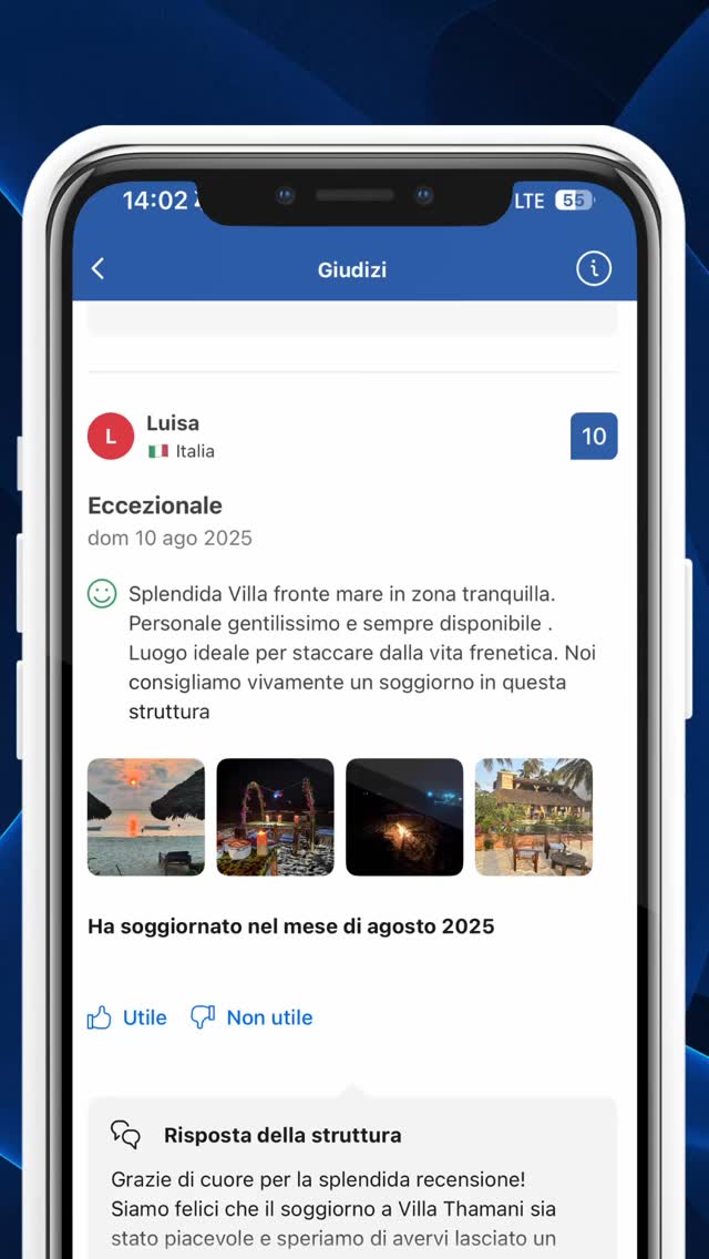 ✨ Le parole più belle non sono le nostre, ma quelle di chi ha già vissuto Villa Thamani.
Nel reel trovi alcune delle recensioni lasciate dai nostri ospiti… e ce ne sono tante altre su Booking, dove la villa ha conquistato chiunque ci sia stato. 🌴💫
Vuoi vivere anche tu questa esperienza unica?
Queste sono le ultime date libere del 2025:
📅 21–30 settembre
📅 31 ottobre – 7 novembre
📅 12–23 dicembre
👉 Vai su Booking per leggere tutte le recensioni e prenota ora il tuo soggiorno a Villa Thamani!