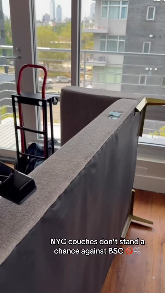 Dust bunnies, it's eviction notice day 🐇🚫#DeepClean #Satisfying #BrightSpaceCleaning #NYC