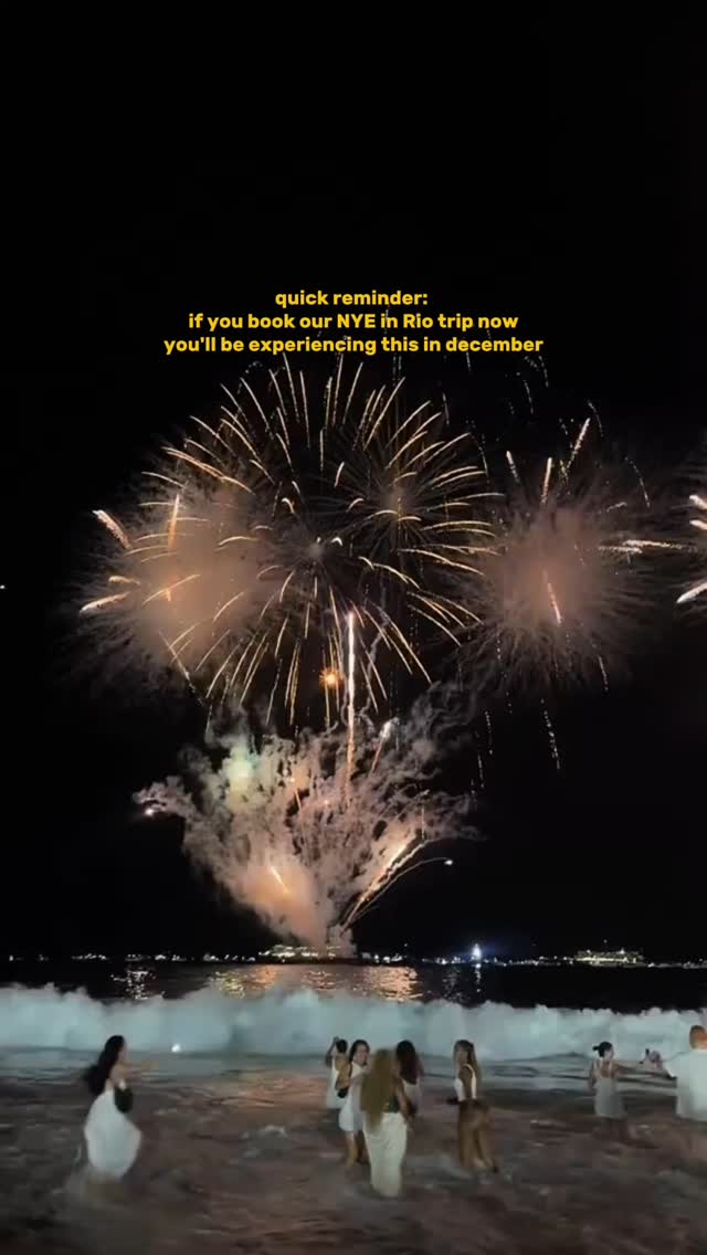 We still have a few spots left, and time is running out! 🔥
Who's going to join our crew to finish this year and welcome the next in the best way? 😎
Link in bio!