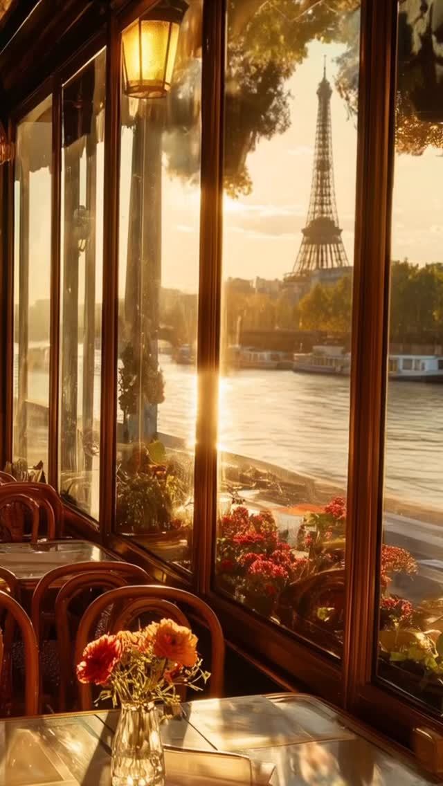 Full video on YouTube for relaxing Paris ambience and soft jazz vibes #ruebellevue #parisambiance #relaxingjazz