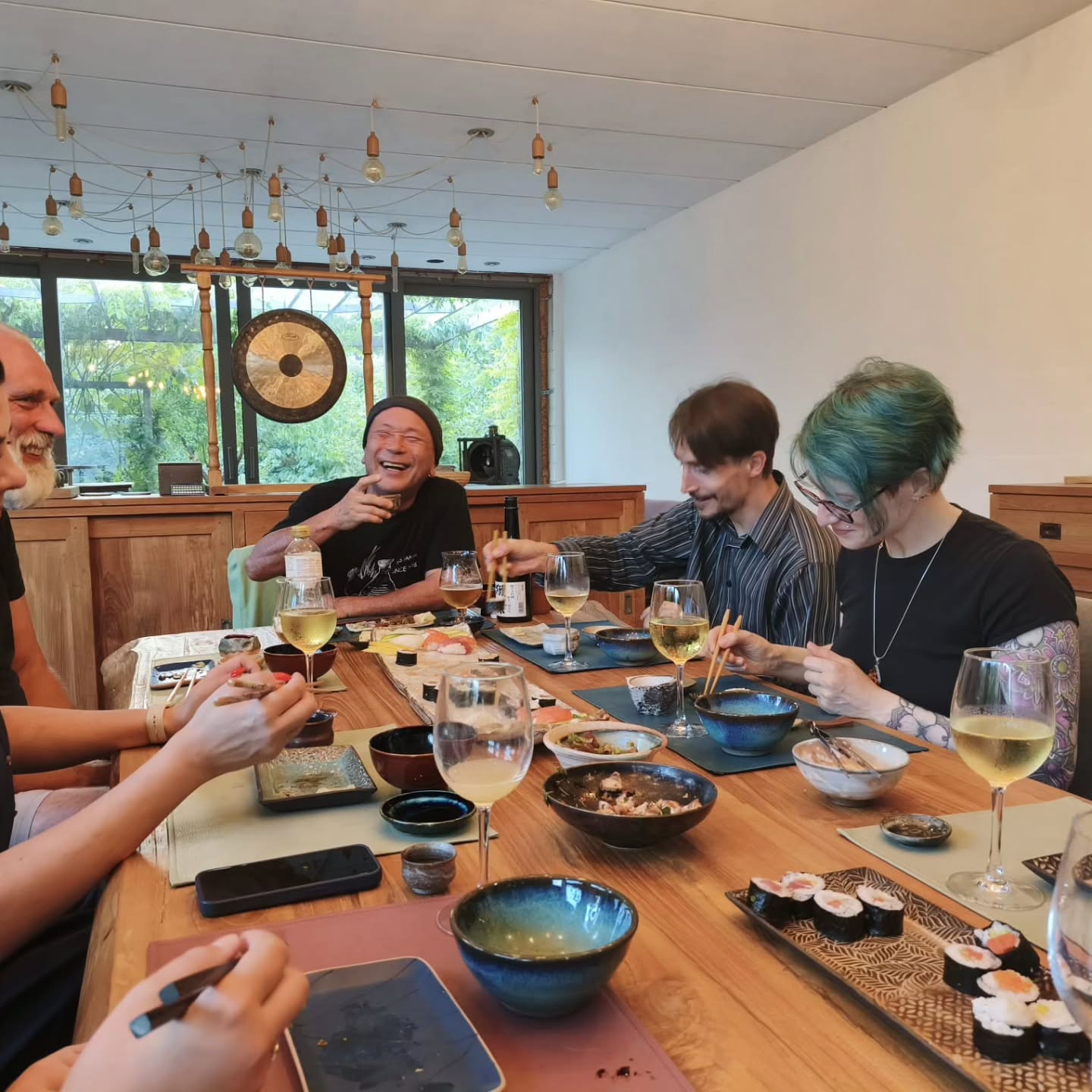 After 8 days, Sensei has moved on to France. I'm pretty sure he had a good time, I sure did. We visited several cities in Belgium and then brought him do to Paris to have a last meal together and walk around a bit before getting on his train.