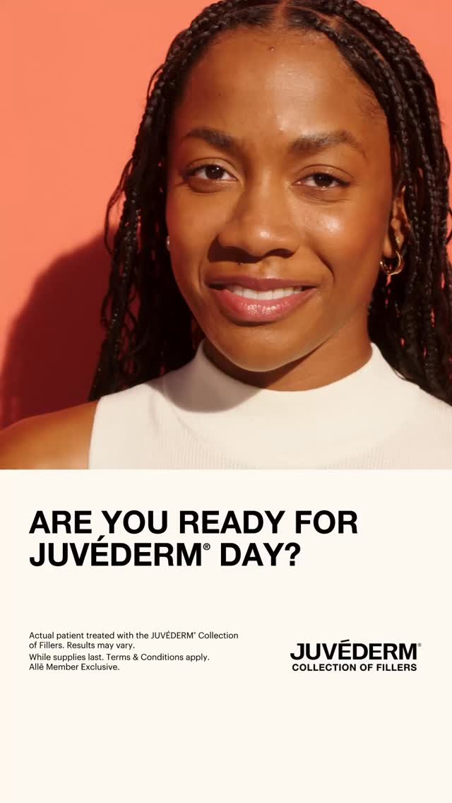 Are you ready for Juvéderm Day?!✨
Join us this Wednesday, August 20th for one of the most anticipated deals of the year!💉💋
💳 Buy a $75 gift card and get one FREE!
Mark your calendars and set your alarms because these will go fast!⏰🗓️