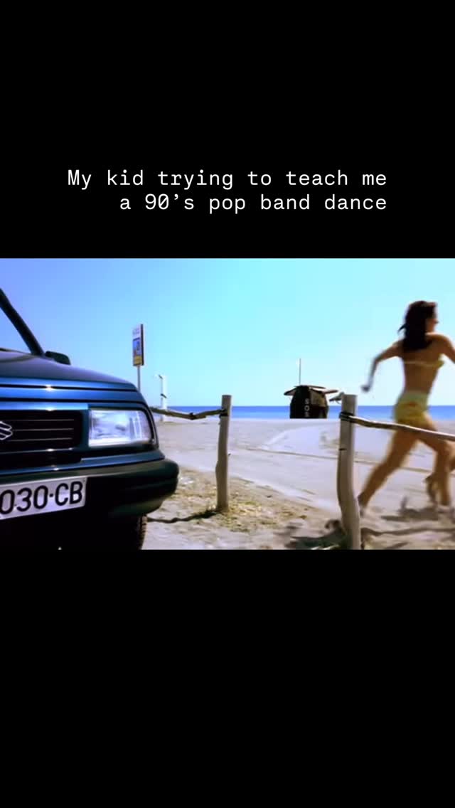 The shock when she realised I already knew the entire dance she’s been learning at school