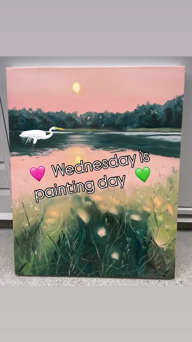 Changing it up today with a....landscape 👏. Work in progress obvs 😝