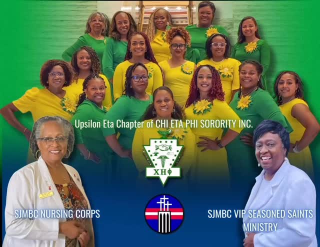 Look out AARP! The Healthy Aging: Mind, Body, & Spirit | Sit & Be Fit Symposium is here.
Join us for a day of inspiration, education, and community at the Healthy Aging: Mind, Body, & Spirit | Sit & Be Fit Symposium!
On Saturday, September 20, 2025 from 9:00 AM - 3:00 PM
at St. John Missionary Baptist
Church, 5700 North Kelley Avenue, Oklahoma City, OK 73111.
The Upsilon Eta Chapter of Chi Eta Phi Sorority, Inc. and the auxiliaries of St. John Missionary
Baptist Church (VIP Seasoned Saints Ministry & SJMBC
Nursing Corps) present an informative symposium with knowledgeable medical professionals and doctors to bring needed awareness.