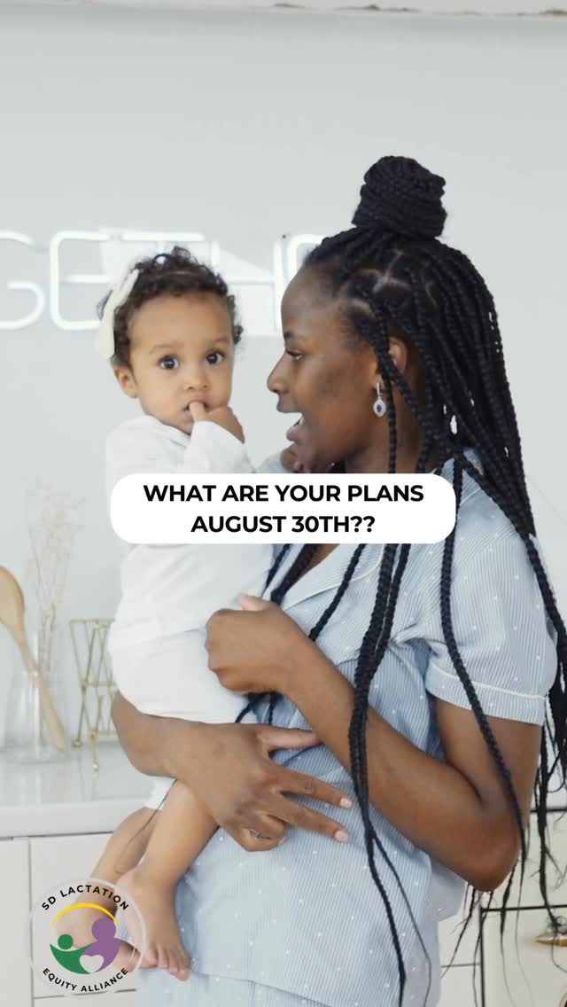 🌞 Join us for the 1st Annual San Diego Black Breastfeeding Week Community Picnic! 🌞
📅 Saturday, August 30th
🕙 10 AM – 1 PM
📍 Civita Park
A joyful morning of connection, games, music, giveaways, and celebrating Black breastfeeding families! 🍼✨ We’ll have light snacks and drinks, but please bring your own food, lawn chairs, and blankets to enjoy the day in comfort.
✅ RSVP on Eventbrite so we can plan enough snacks & drinks: bit.ly/SDBBWpicnic
Let’s build community, share stories, and celebrate together! 💛