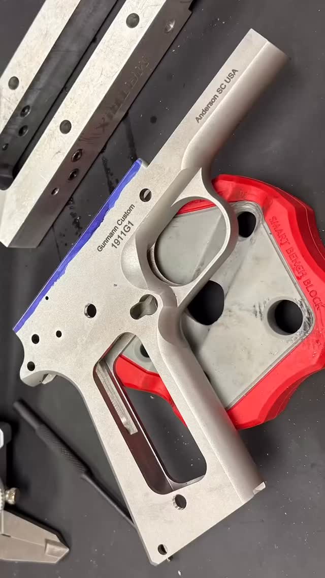 Gunmann Custom 1911G1 9mm.
#andersonsc #gunsmithing #custom