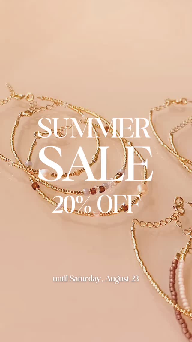 ☀️ Summer Sale is ON! ☀️ 20% OFF everything ✨
You give me so much love & support – now it’s time to give something back! 💛
Ends Saturday 23rd – don’t miss out!
Worldwide shipping available!
www.lamano.no
🫶