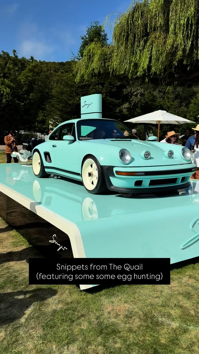The Quail 2025 did not disappoint! Here’s a brief look into some of the incredible sights from the event. #thequail #carweek #monterreycarweek #porsche #singervehicledesign #reimaginedbysinger #singer911 #koenigsegg #ferrari