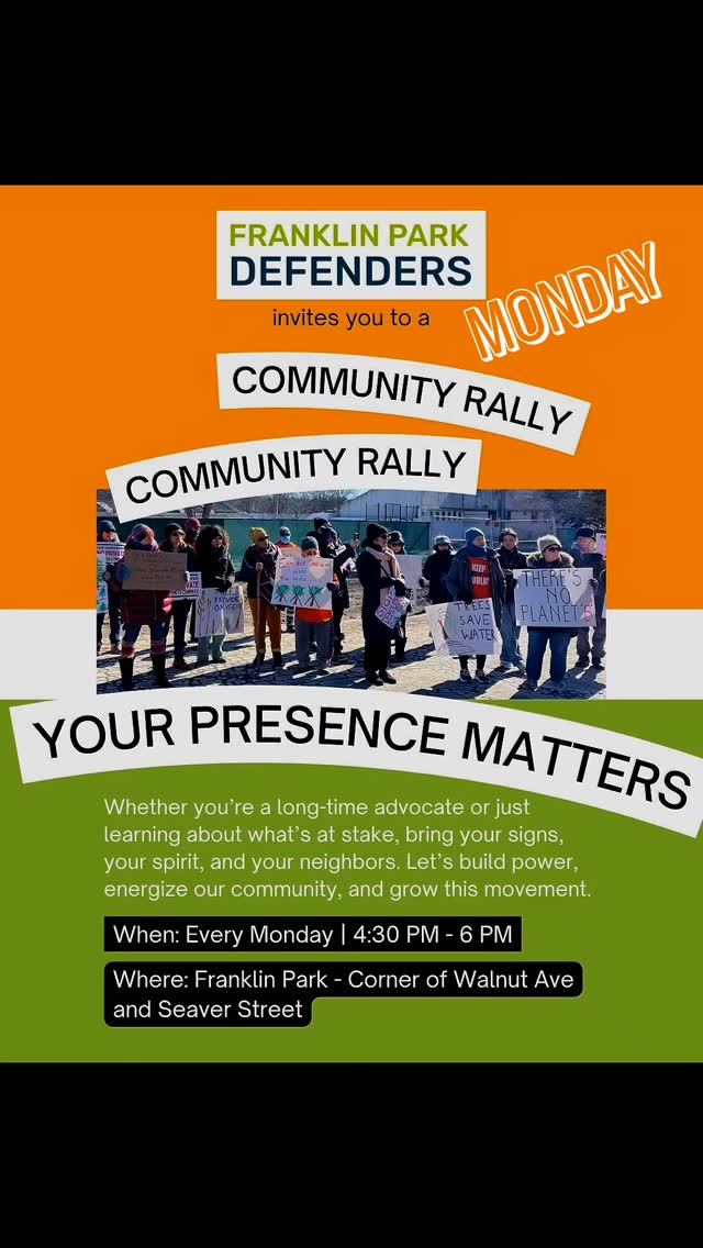 It's Monday again! Time to stand out and promote a public White Stadium. Join us at the intersection of Walnut Avenue and Seaver Street any time between 4:30PM and 6PM to make our voices heard!