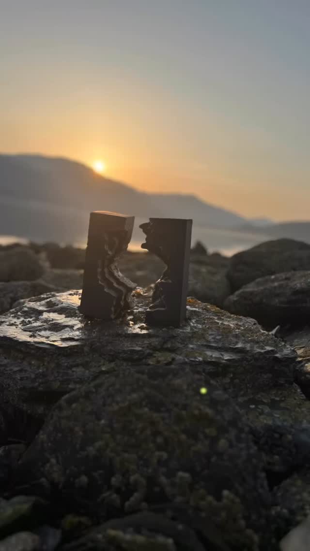 #scottishceramics #senseofplace #barnacles #seaweed #gliskceramics #cremerging #scotland #magmaglaze #ceramic #essence #intangible
