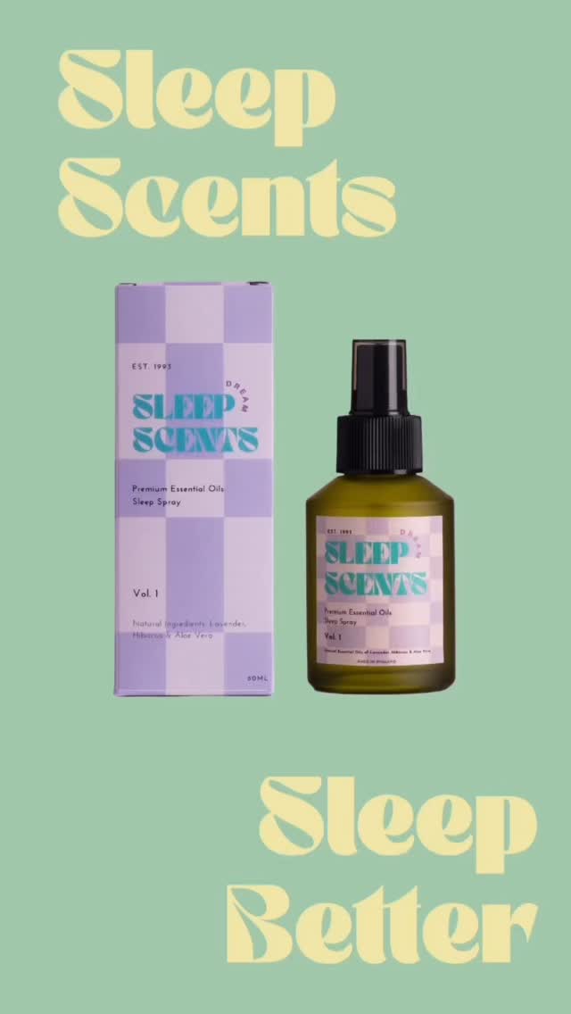 Sleep Scents - a sleep partnership
#sleepscents #sleepbetter #sleeping #sleepspray #lavender #naturalwellness #longevity