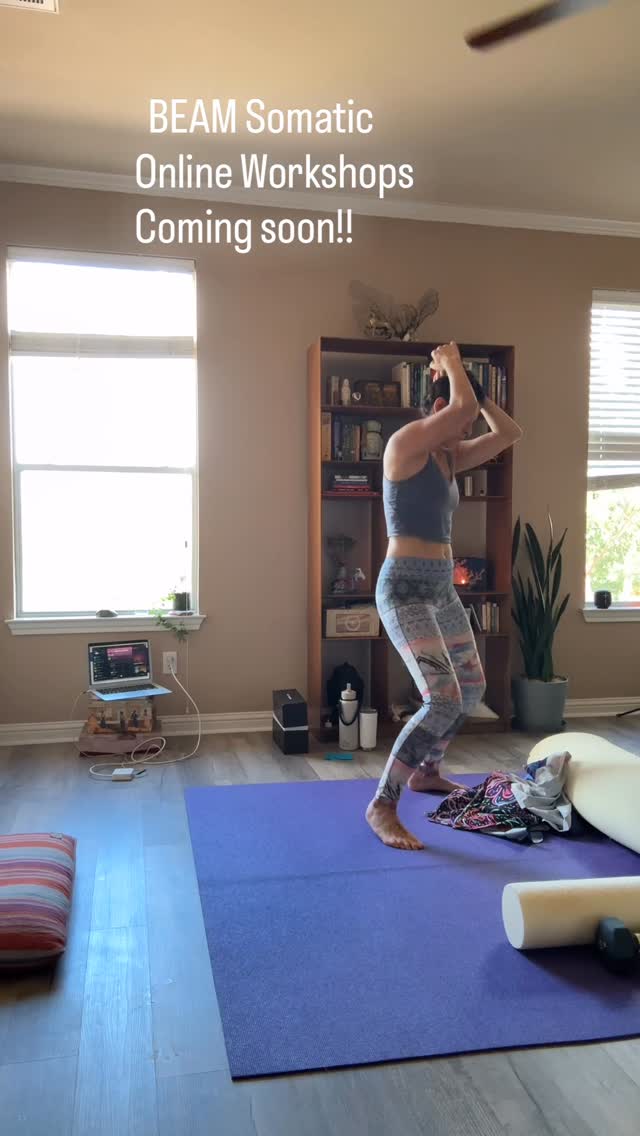 Online BEAM Somatic Workshops coming!!
Getting final touches done in the space.
Comment below 👇 if you’re ready to join me! Move your body
Connect deeply to who you authentically are
Release the past still living within your fascia
Feel and shine like your best self 🤩
#bodyattunement #beambodywisdom #beamwithbrookelin #somatictherapy #somatichealing #energyrelease