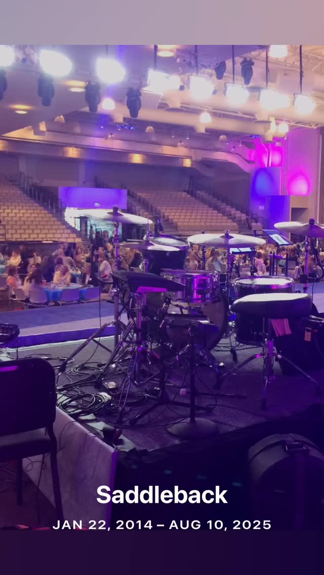 I didn’t even own an iPhone until 2014 so I am missing pics from 2006 when I started at Saddleback Worship Team. Anyway, thanks for the memories, everyone! (Watch till the end to see if you are in it, which you probably are! Sorry I couldn't tag everyone as there were too many)