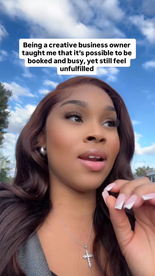 Ahh this is such a risky post! I actually posted this two weeks ago on the “other app” as I didn’t really feel comfortable sharing over on here. But this epiphany has changed my whole perspective on where I plan to take my business.
So here goes, I reached a goal that I thought I always wanted, being booked and busy but I soon realised after that, that this should have never been a “THE” goal! Aligning and feeling fulfilled with in my purpose is! I do want to say that I am FOREVER grateful with all my past clients I have worked with over the past couple of years and have believed in my craft. The intention behind this video was just to share where I’m at right now, in hopes I’m not alone with the way l’m feeling.... and to give a small heads up that things will be changing around here for sure!!!
#branddesigner #transparentceo #logodesigner #packagingdesigner #businessfails #businessgrowthjourney