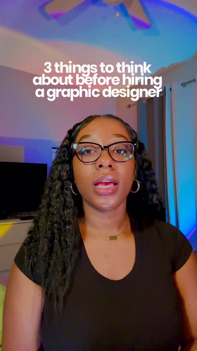 Before you slide in a designer’s DMs with your big idea, there are 3 things you need to think about first (I break it all down in this video). When you’re ready to do it right, my books are open.
👉🏾 Click the link in bio to book your service today.
#HireADesigner #BrandDesignTips #GraphicDesignerLife #SmallBizTips #DesignForBusiness #VisualBranding #BlackDesigners #BookedAndBusy #BossMovesOnly #CreativeDirection