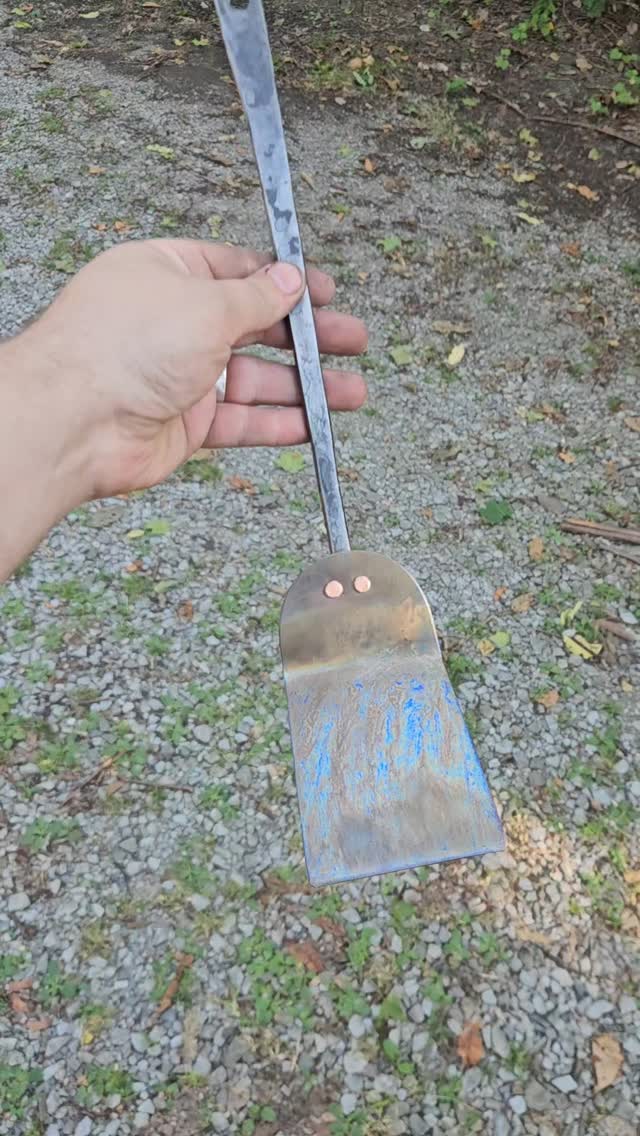 Titanium spatulas are all done, boy do i love those colors.