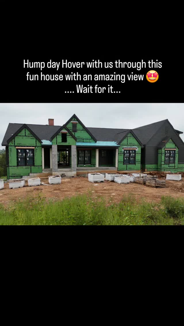 Fly through this one of a kind project with an amazing vista from the back porch. How would you like a cup of coffee here? ☕☺️