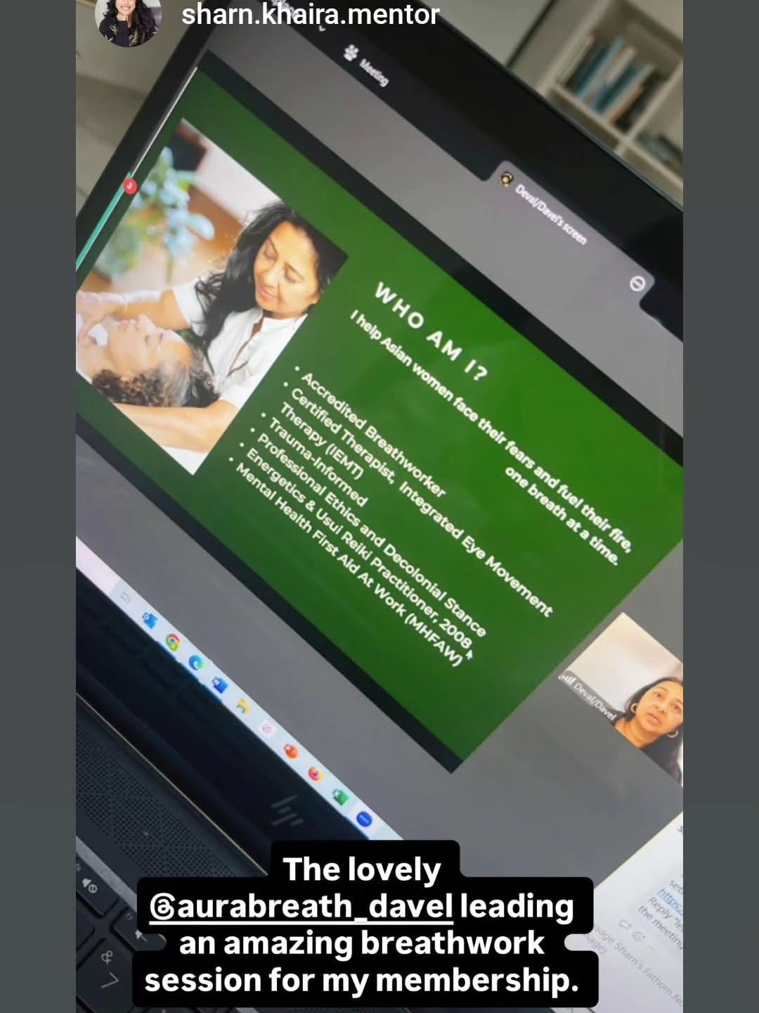 When brown women gather to breathe, it's a feeling, it's an experience and it's collective.
Always a pleasure to collaborate with @sharn.khaira.mentor and the power behind AFEC.
In all honesty, I couldn't run a session without speaking about context. We shape our presence by breathing with, and for, the collective consciousness as well as ourselves as individuals seeking healing and growth.
Sisters in solidarity and
Women helping women, one breath at time.
#breath
#coherence
#newearth
#freepalestine
#decoloniseyourmind
#decolonisehealing
#AURABREATH
#brownwomenbreathe