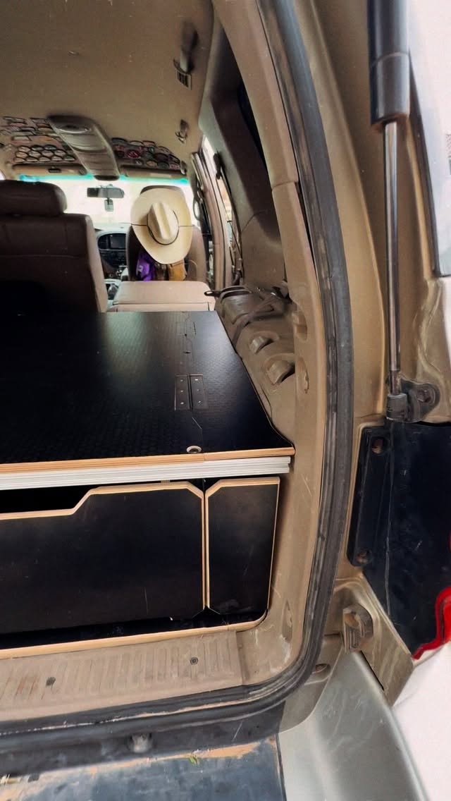 Prototype Day! We’ve upgraded our 1st Gen Toyota Sequoia drawer system – it’s tough, light, and keeps gear organized. Would you want this in your ride? 👀