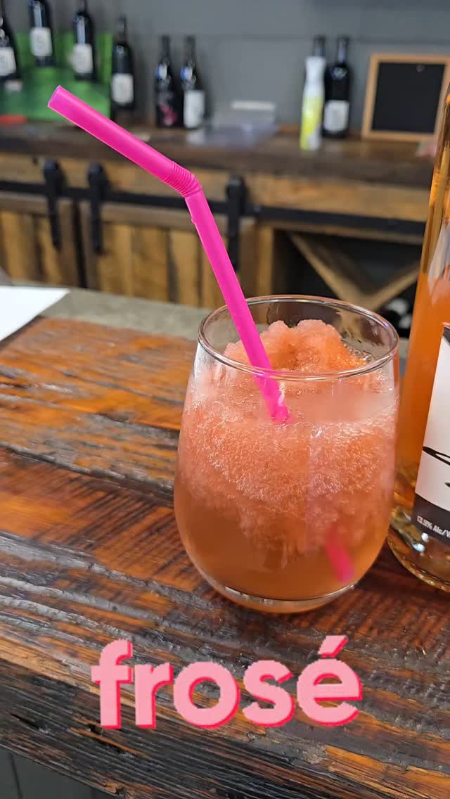 Frosé is ready for you!
Open today 12-4 pm