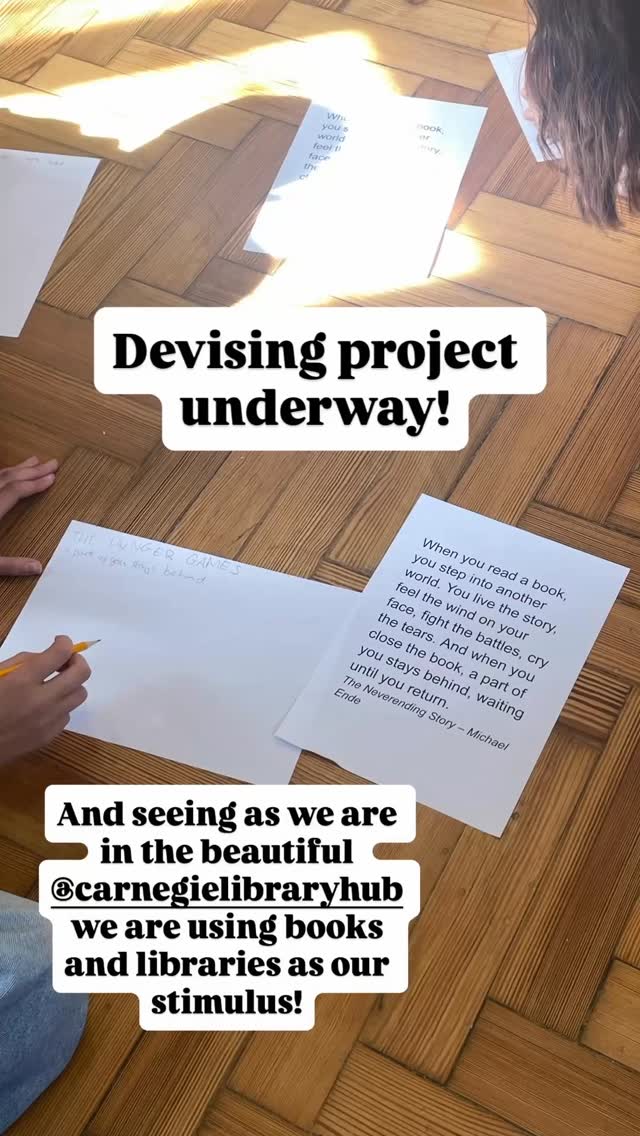 So impressed with our group of actors! Getting stuck straight in to devising work and exploring the stimulus of libraries and books!
We love site specific work at Cyclorama so being in a library felt like the perfect chance to explore this as a topic 📚📖📓
#youththeatre #performingarts #acting #drama #summerschool