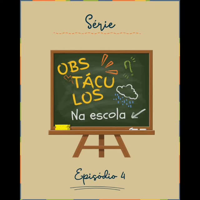O 4.o episódio da série "Obstáculos na Escola" traz o depoimento da Maria da Conceição, mãe da Fernanda. 🧡💚