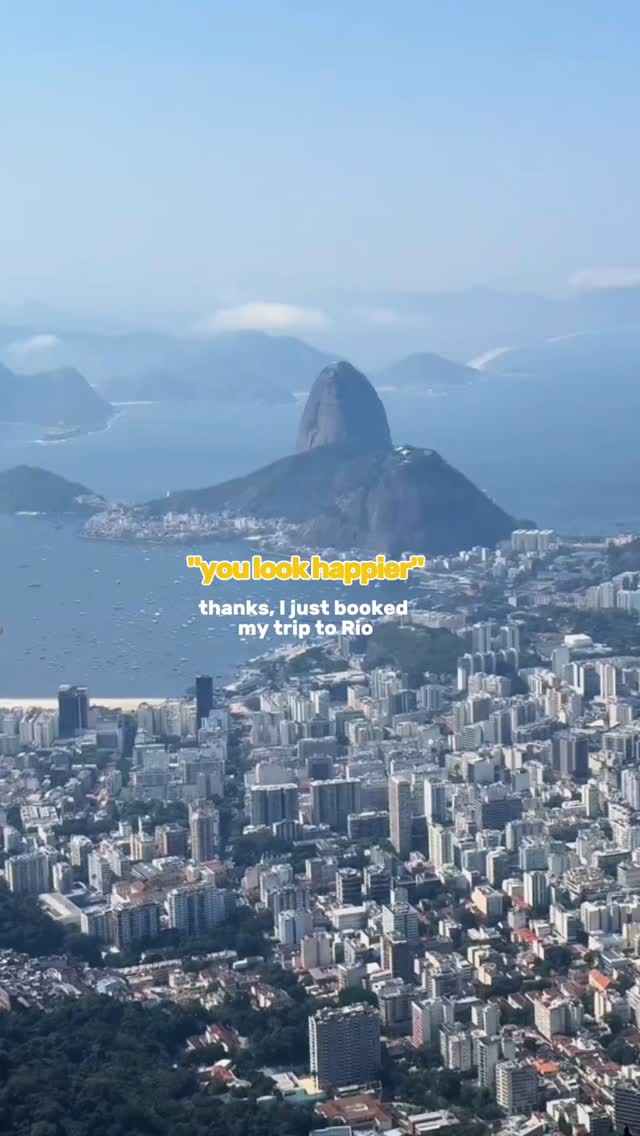 You're not sad, you just need a trip to Rio!
Hit the link in bio and let’s make it happen. ✈️