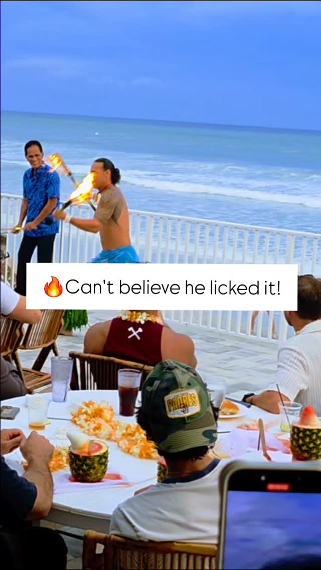 🔥🔥🔥This guy's amazing!
🌊🔥Epic night beachside with our guests from King’s Hawaiian!
Planning an event? Check us out @BarefootPhilosophy.com 🌊
#kingshawaiian #alohaproductionsluau #lovedaytonabeach #cokezero #nascar #daytonabeach #eventplanner #beachevent #firedancer #polynesian #BarefootPhilosophy #NSB #corporateevents #racingsnorthturn #diningexperience #influencer #foodie #beachcampfires