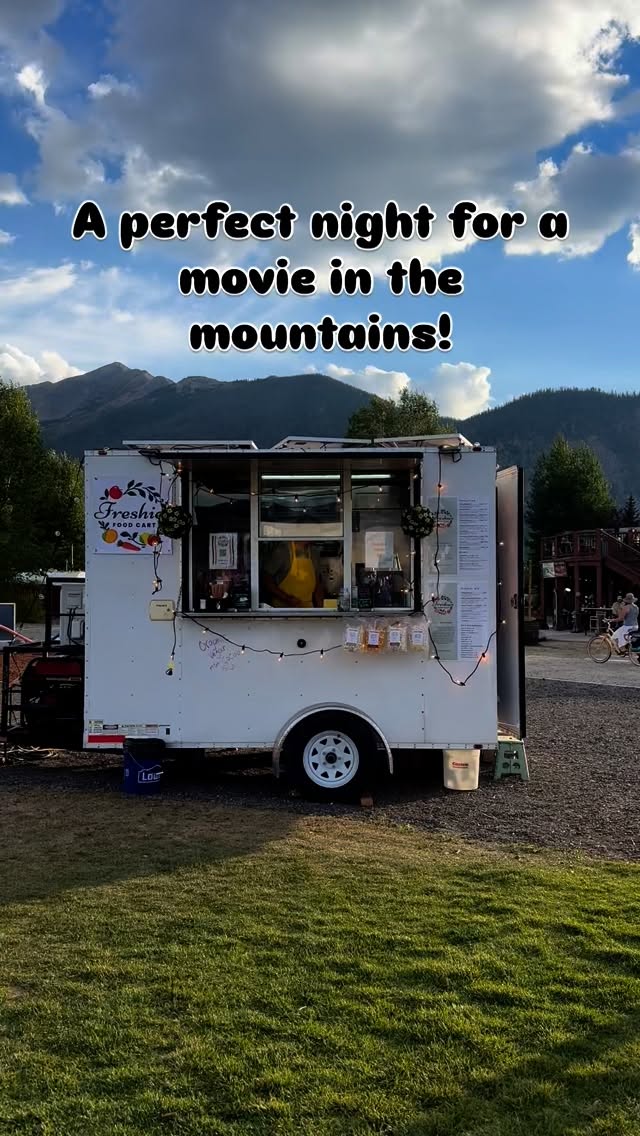 🍿 Movie Night in the Mountains 🍿