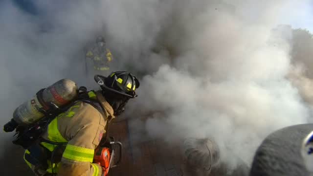 City Boys opening up on a county fire. Is there anything better? #saltcity #ghettofireman