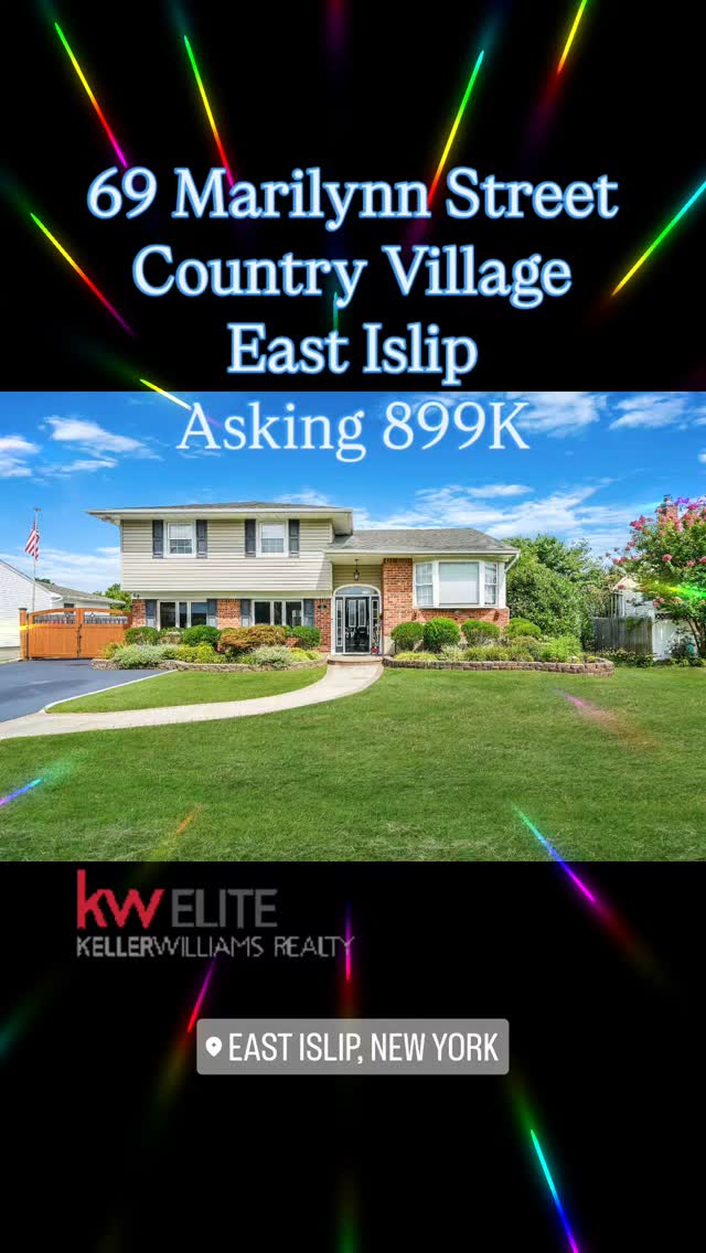 Open 🏠 weekend! Fri 4 to 6, Saturday & Sunday 12 to 2. Amazing turn 🔑 home. #carplukteam #kellerwilliamsrealtyelite #openhouse #eastislip #longislandrealtors #tikibar