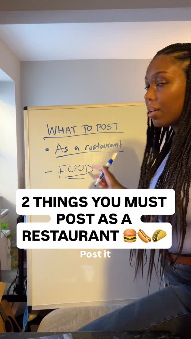 Some of yall arenât doing the second one at all and I donât understand why. The world is video forward right now and you need to be on top of that.
#marketing #branding #socialmediamarketing #businessgrowth