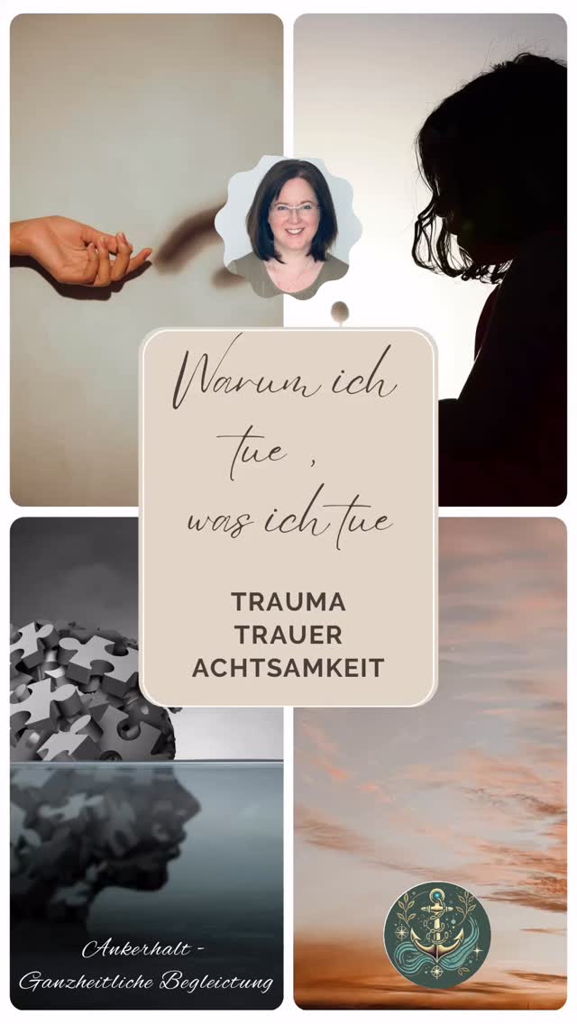 ➡️ Trauer, Trauma, Achtsamkeit – für manche sind das schwere oder sogar fremde Begriffe. Manche fragen sich: „Warum beschäftigt man sich freiwillig mit so etwas? Ist das nicht zu dunkel, zu seltsam?“
🤔 Ich verstehe diese Fragen. In unserer Gesellschaft sind Schmerz und Verlust Themen, die wir oft lieber verdrängen. Doch genau dort, im Schweigen, entstehen die grössten Wunden – besonders bei Kindern und Jugendlichen.
💙 Ich begleite, weil ich weiss, wie wichtig es ist, Worte und Räume für das Unsagbare zu schaffen.
Ich begleite, weil Trauer kein Problem ist, das „weggehen“ muss, sondern eine Liebe, die ihren Ausdruck sucht.
Ich begleite, weil Achtsamkeit kein „Trend“ oder „Glaubenssystem“ ist, sondern eine innere Haltung: präsent sein, fühlen, atmen, leben – hier und jetzt.
➡️ Meine Arbeit hat NICHTS mit Sekten, Dogmen oder Esoterik zu tun. Sie gründet auf Fachwissen über Trauma und Trauer, Psychologie, Atmung und Meditation – und auf tiefer Menschlichkeit.
🪢 Jeder Mensch wird irgendwann mit Verlust, Schmerz oder inneren Krisen konfrontiert. Wenn wir lernen, diese Erfahrungen nicht wegzuschieben, sondern ihnen mit Mitgefühl zu begegnen, wächst daraus Kraft, Lebendigkeit und Verbindung.
➡️ Darum tue ich, was ich tue:
„Ein Kind, das trauert, braucht keine schnellen Antworten.
Es braucht Menschen, die bleiben.“
Um Räume zu öffnen, in denen Menschen – klein und gross – nicht allein sind.
Um Mut zu machen, hinzuschauen.
Um den Wert der Stille und des Atmens wieder ins Bewusstsein zu rufen.
⚓️ Es ist kein leichter Weg. Aber es ist ein wahrhaftiger. 👉🏻 www.ankerhalt.ch Janine #ankerhalt #trauerbegleitung #trauma #trauerbegleitungfürkinder #traumainformed #begleitung #seelsorge #seelentröster #innererfrieden #heilung #achtsamleben #achtsamkeit #atem #meditation