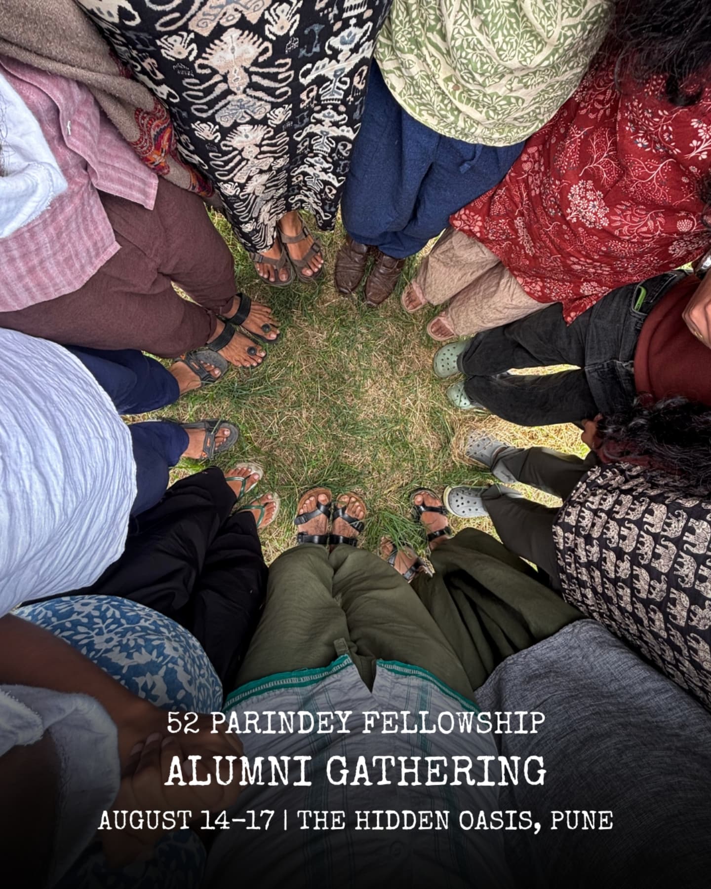 The recent 52 Parindey Fellowship Alumni gathering was a profound and joyful celebration of our community. We shared heartfelt stories, honest reflections, and moments of both laughter and quiet care.
Reconnecting around our shared challenges, frustrations, and dreams served as a powerful reminder that while our individual journeys are unique, we are bound together by a common thread of learning, seeking, and collective purpose. The gathering provided a cherished space where lived experiences were shared, weaving an even deeper tapestry of connection among us.
We look forward to fostering more such circles of learning, mutual support, and celebration in the future.
Here are a few reflections and expressions from the gathering.