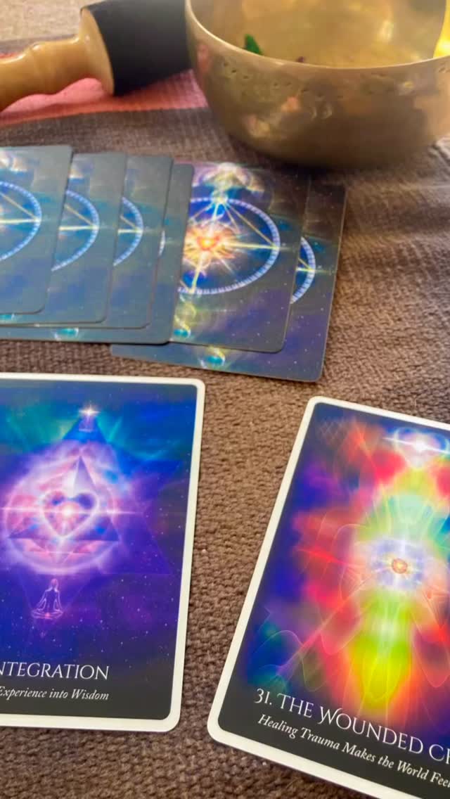 My morning practice on This Sunday morning has many parts.
One of those is pulling a card from my new deck "The Secret Language of Darkness".
I pull Integration. Second time in two weeks. It's spot on.
There's an accompanying meditation where I meet my shadow in an amethyst crystal cave.
These cards rock.
In it I have to pull another card.
The Wounded Child.
Also spot on. I've been doing a lot of healing work there and it's paying off. But still there's work. There's always work. And sometimes that work can be in the form of joy.
Seek out joy, passion, lightness. We don't always have to understand everything or think and talk about what's not right. We can also just move the body, sit in the sun, breathe, feel the vibration of a singing bowl.
Or sit in stillness and welcome in the space in-between thoughts. The infinite space of emptiness and quiet.
"Out beyond ideas of wrongdoing and rightdoing, there is a field. I'll meet you there" - Rumi.
#shadow #singer #music #voice #singing #love #musician #spirituality #heart #healing #morning #joy