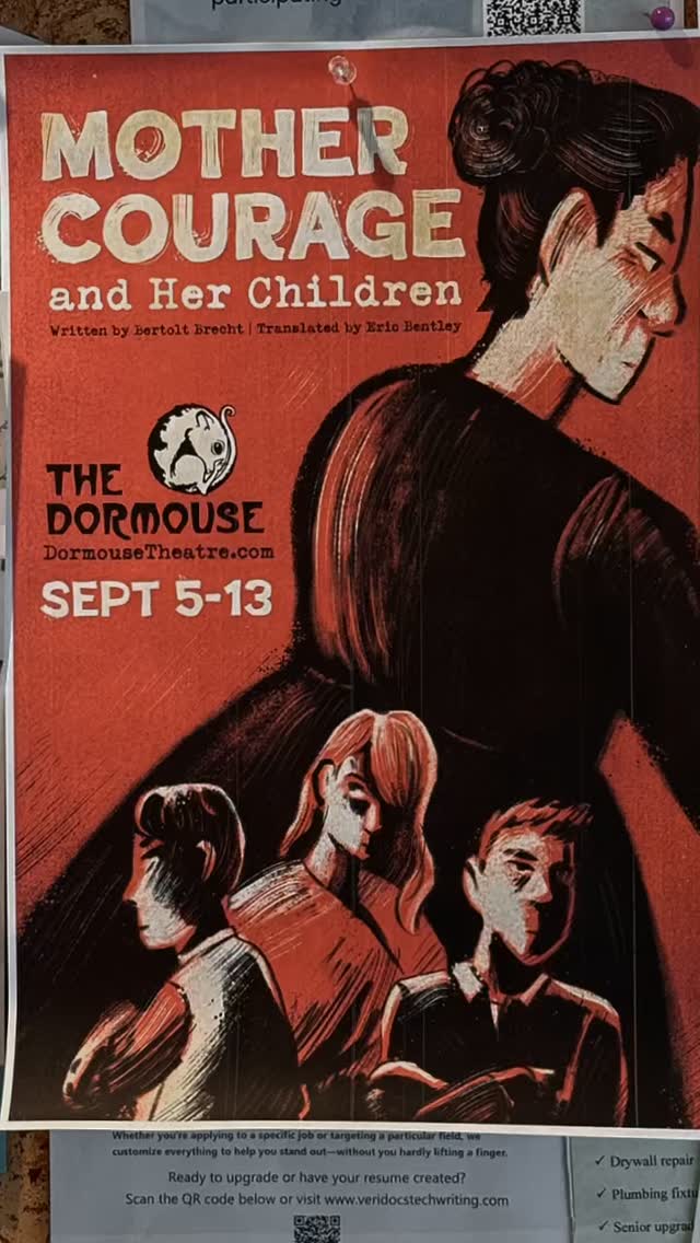 #dormousetheatre #warprofiteering #kalamazoomichigan #performingarts