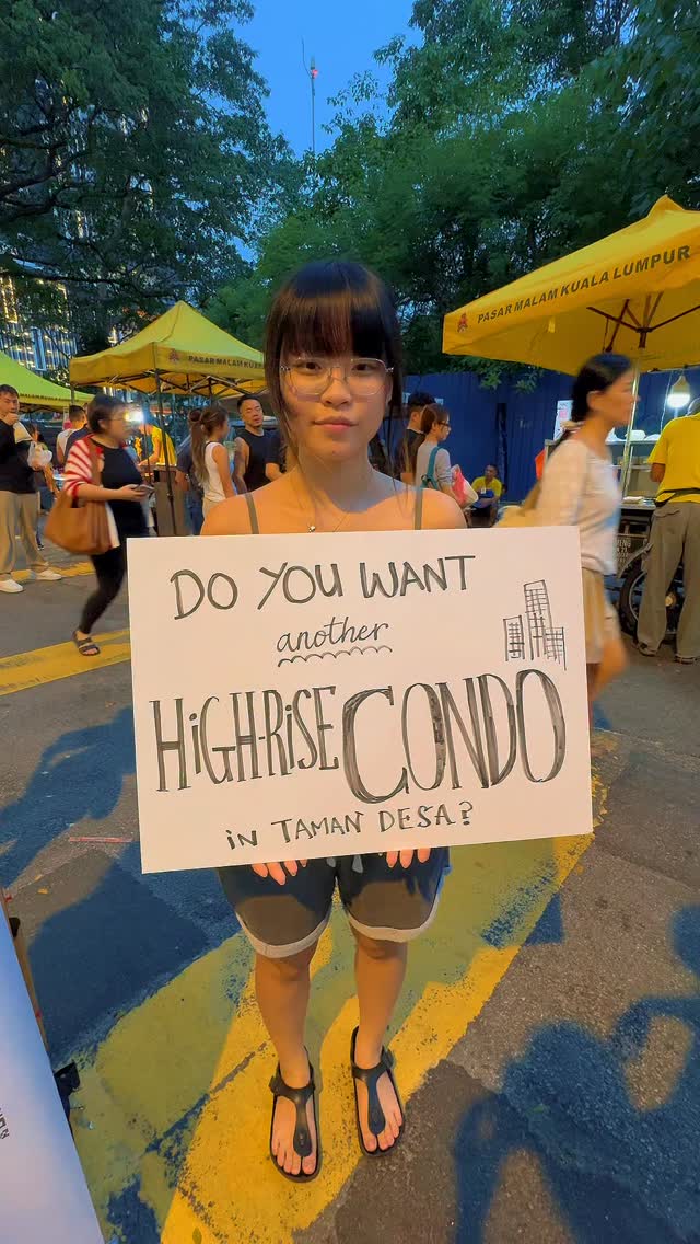 Do you want another high rise condo in Taman Desa?
Think about it, a already mature neighbourhood with buckling infrastructure, traffic jams, double parking, gridlock rush hour traffic within the Taman itself, and we add 2 more condos while taking away 2 public lands at the same time. What is the point of buying into a nice neighbourhood if a few years later, it becomes someone elseโs land-grabbing bank? This isnโt a problem restricted within Taman Desa, it concerns all of us, and the vagrant trampling of our voices.
The recent news that a developer in Taman Desa has won their appeal to resume construction of a certain condo has rattled many, but do we do nothing and complain? Make a stand and be heard. Fight back. If you donโt fight for what you believe in, you will always lose.
Please donate to our legal fund to stop the development of 2 more high-rise condos on our public amenity lands. Remember, together we are strong.
๐๐ฐ๐ฐ๐ผ๐๐ป๐ ๐ก๐ฎ๐บ๐ฒ: Thomas Philip (Client Account)
๐๐ฐ๐ฐ๐ผ๐๐ป๐ ๐ก๐ผ: 5147 2130 0757 (Maybank)
๐ฃ๐ฎ๐๐บ๐ฒ๐ป๐ ๐ฅ๐ฒ๐ณ: Protect Taman Desa
๐ฃ๐ฎ๐๐บ๐ฒ๐ป๐ ๐๐ฒ๐๐ฎ๐ถ๐น: Your name (optional)
.
#ProtectTamanDesa #TamanDesa #KualaLumpur #GreenSpaceMatters #ProtectPublicLand #tamandesaplayground