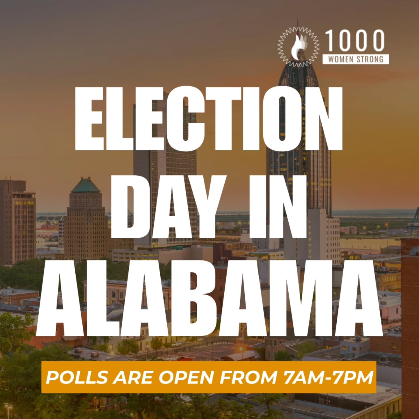 Alabama!
Tuskegee Municipal Election Day is here and polls are now open! Check out our guide to flow through your #ElectionDay experience as seamless as possible.
Vote for you.
Vote for your community.
Vote for your future.
#1KWS #DemocracyDefenders #Tuskegee #Alabama #Municipal #Elections #VoteLocal #PowerInThePolls