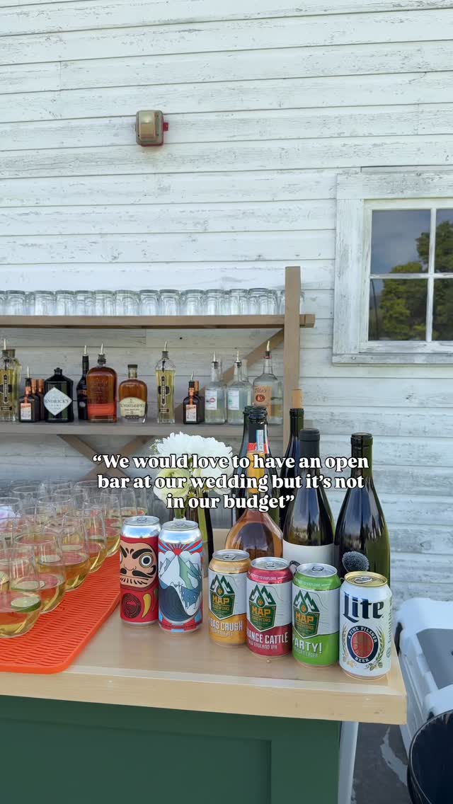 the EXACT problem we have solved for our couples…
because with dry-hire bartending, you buy your own booze = you have the buying power = you set your own budget!
When you buy your own booze (and we come serve it for you legally with insurance) you are not only saving yourself from paying the 300-500% alcohol mark-up but YOU decide what tier and variety you want to offer to your guests.
Here are just a few ways to keep your bar open and full on a budget:
🥃 Purchase mid-shelf over top-shelf liquor that still offers brand recognition paired with great taste. Example Tito’s >>> Grey Goose
🍸 Purchase a smaller, set amount of liquor so once it runs out your guests switch to beer + wine later in the evening
🍹Keep your liquor line-up compact with vodka, tequila, gin, and whiskey
🍷 Offer only one red + one white wine
🍺 Build your beer line-up with cost-effective domestics with smaller quantities of craft beers in between
⏳ Limit how many hours your bar is open. Anything more than 6 hours is excessive
These are just a few ways you control your booze budget and emphasizing the buying power you really have.
Included in our bar services, we will have two professional consultations with you, where we explore your unique bar menu together and set expectations. From there, we will craft a smart shopping list that includes precise quantities and recommendations on booze you should buy so you aren’t overspending in the store.
And just like that, you have a fully open bar at your wedding at 1/2 the cost to you that is budget-friendly 🤘🏼 (and you take leftovers home to enjoy :) )
#bozemanbartenders #bozemanbarservices #bozemanweddings #montanaweddings #montanabartenders #weddingbartenders #mobilebartenders #bozemanevents #bozemanmobilebar #bozemanmobilebartenders