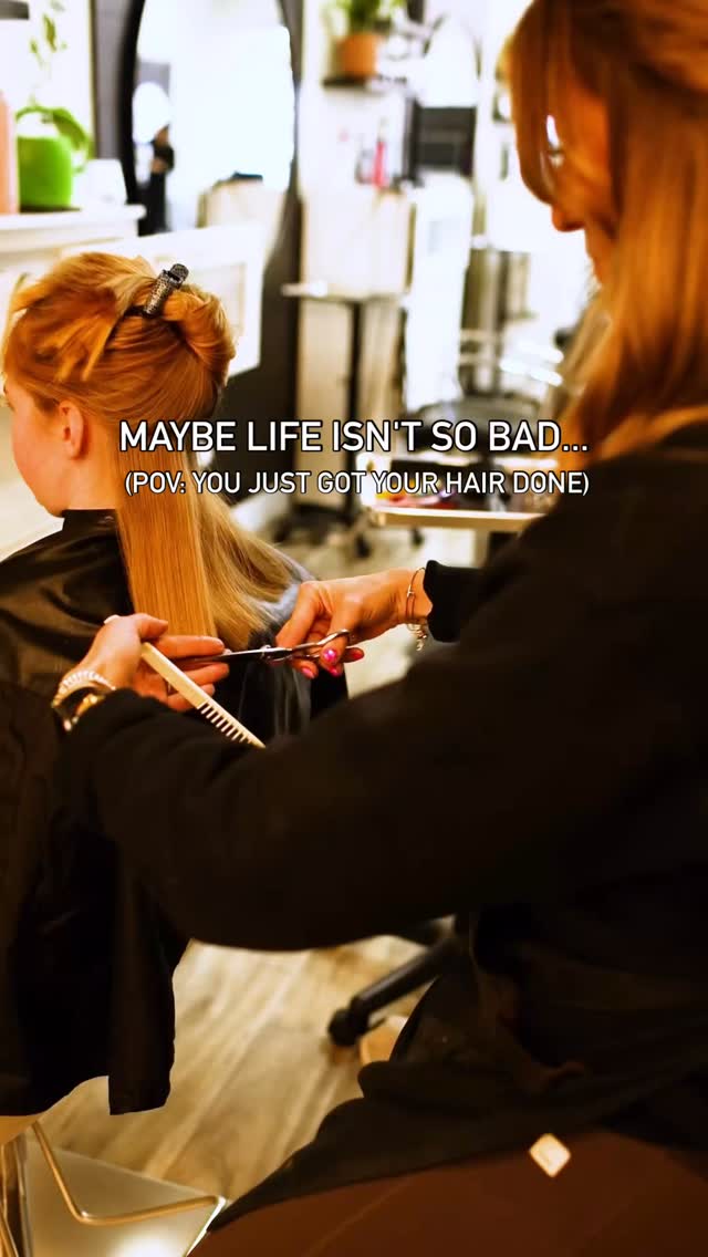 Could it be? All you need is new hair? Only one way to find out…
Use the booking link in our bio or 👇
https://sisterssalon.glossgenius.com/
.
.
.
.
.
#sisterssalondixon #kerastase #hairproducts #haircare #treatyourself #beauty #fullservicesalon #hairsalon #hairstylist #dixonhairstylist #vacavillehairstylist #davishairstylist #sacramentohairstylist #bayareahairstylist #californiahairstylist #norcalhairstylist