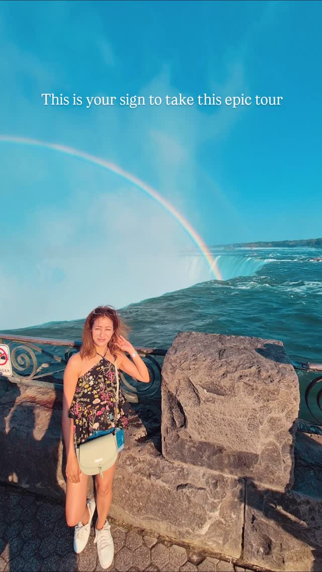 Niagara Falls in 3 epic angles.....
1️⃣ From above at Skylon Tower – that bird’s-eye view hit different 🏙️💙
2️⃣ BTS with Journey Behind the Falls – the roar + mist? Unreal. 🫶
3️⃣ Front row on the Hornblower boat cruise – soaked, smiling, and absolutely worth it 🚤💦
If Niagara isn’t on your bucket list yet… this is your sign. ✔️
Would you dare to get that close to the falls?
Booked on @getyourguidecommunity and @getyourguide
#getyourguidecommunity #GetYourGuide #niagarafalls #niagarafallscanada