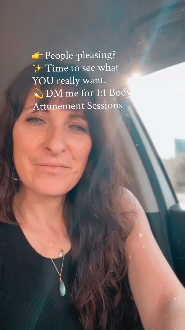 ✨ People-pleasing keeping you stuck?
You’ve gotten so good at hiding your own desires that you might not even know what makes YOU happy anymore.
I’m not here to “heal” you—your body already holds that wisdom. 🌿
I’m here to reflect back what you can’t always see, offering intuitive insights that help you release what’s been holding you back from your most radiant, opulent happiness.
💫 Ready to reconnect with yourself? DM me to explore 1:1 Body Attunement Sessions.
#somatichealing #embodiedwisdom #intuitiveguide #bodyattunement #somatics #embodiment #energywork #innerhealing #selfdiscovery #selflovejourney #mindbodyconnection #raiseyourvibration