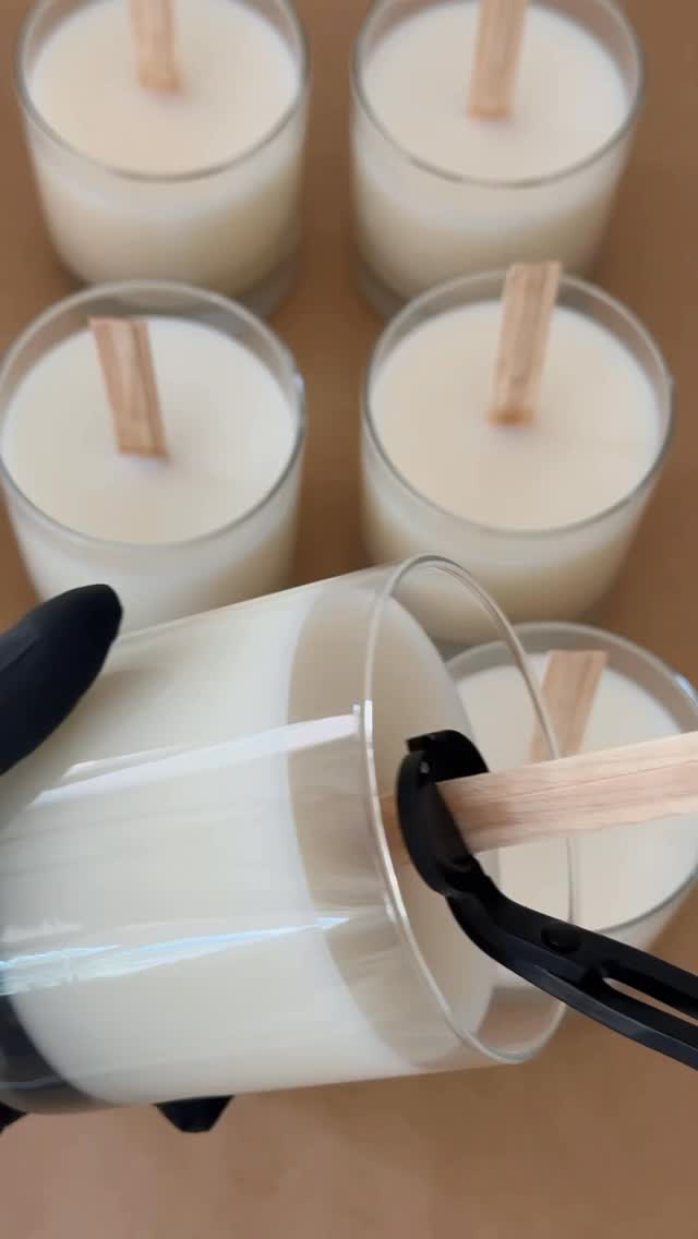 From our hands to your home, every candle is prepared with love 🕯️