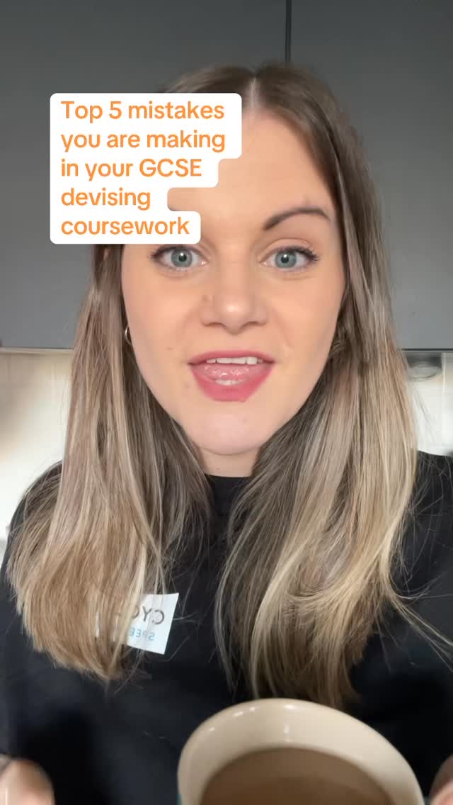 My top 5 mistakes pupils make when devising in GCSE Drama! 🙅🏻♀️🙅🏻♀️🙅🏻♀️
Follow for more tips or if you would like to get some more hands on advice why not join one of our masterclasses or youth theatre programmes. Comment 🎭 for more info!
#youththeatre #gcsedrama #performingarts #teachertips #gcse #drama #acting