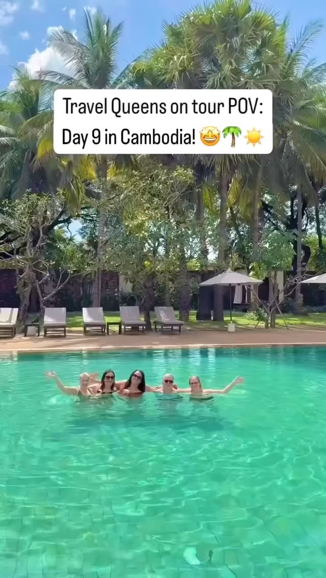 📣 Bookings are closing for our 25 Oct Vietnam & Cambodia Adventure this week… so we’re sharing highlights of this epic 12 day tour, and THIS is Day 9... chilling at our tropical pool in Cambodia before heading out in tuk tuks for food with your new travel buddies, before we head off to explore amazing temples the next day! 😀
For all the info and to read our full itinerary for this and all the other incredible days of this tour, head to the Travel Queen website, where you can also find reviews on our Meet Real Travel Queens page, send us any messages in the chat and book your place - there’s a link in our profile and our stories 👉
Make sure you’re following us for more Vietnam & Cambodia highlights this week!
If you have any questions, you can give me (TQ owner Mel here 👋) a call on 07399 303859 or arrange a time to chat out of normal office hours to suit you 😊
If you’re just finding us 👋 Travel Queen is a super personal group tour operator creating carefully crafted adventures for women, with lots of special little touches, gorgeous accommodation and hidden gems; perfect for the solo female traveller who wants to enjoy it all with the company of likeminded women and a group leader to take care of everything!
Follow us for more highlights of our tours and all kinds of solo female travel and woman power inspiration! ✨
#sofetravel #solofemaletravel #grouptravel #sheisnotlost #womanpower #shetravels
