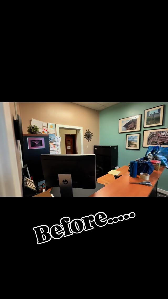 So much JOY! Thank you to everyone who helped with the Office glow-up this summer. It is beyond beautiful! Much love, Ms. Lingard #officeglowup #rhemachristianschool