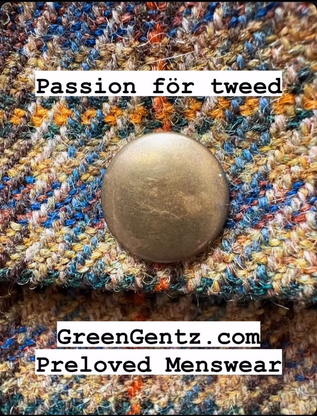 #secondhand #tweed #preloved #vintageclothing #herrmode #greengentz #menswear #mensfashion #prelovedquality #göteborg #stockholm #sverige